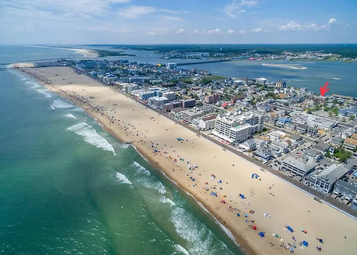 Family House With Bayview Walk To The & Boardwalk Ocean City